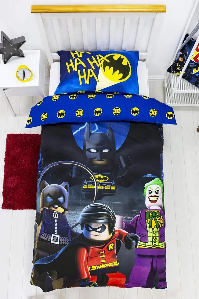 LEGO 5056197140147-1 DC Comics Super Heroes Batman Duvet Set