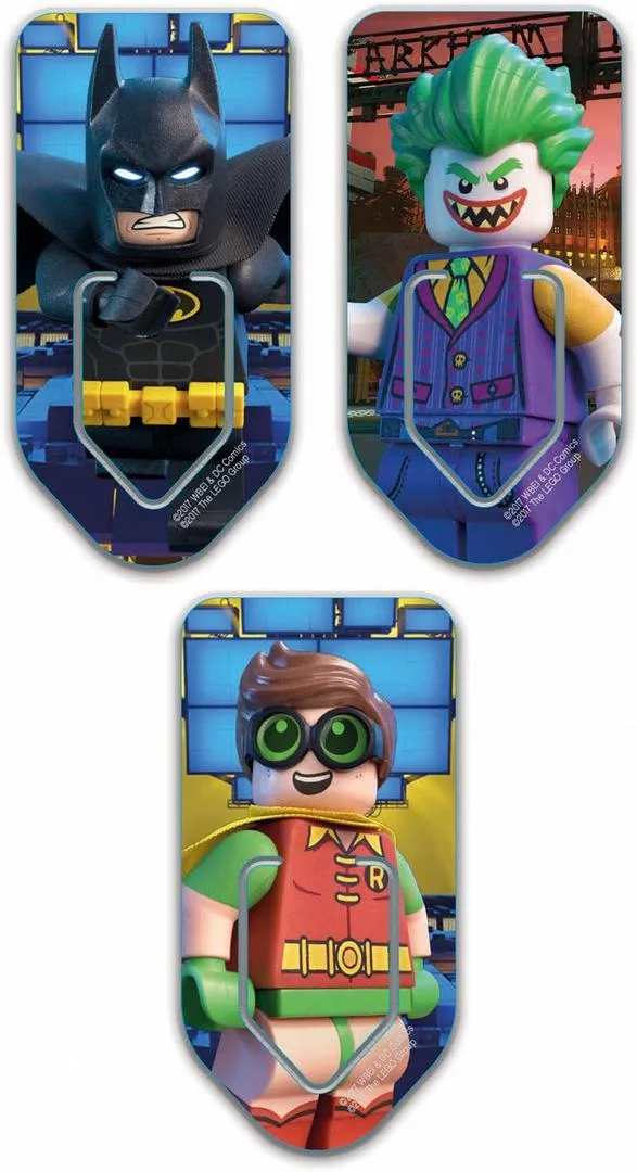 LEGO 51762-1 The LEGO Batman Movie 3 Book Markers
