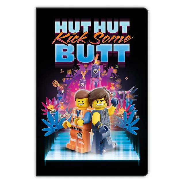 LEGO 52287-1 The LEGO Movie 2 Galactic Duo Emmet and Rex Softcover Notebook