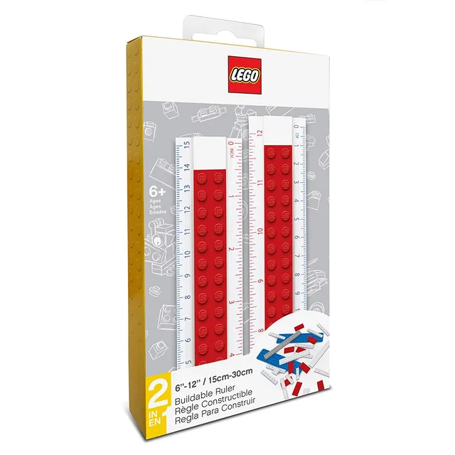 LEGO 52395-1 Buildable Ruler (Red)