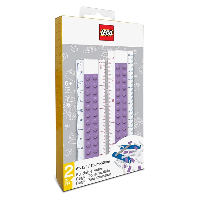 LEGO 52397-1 Buildable Ruler (Medium Lavender)