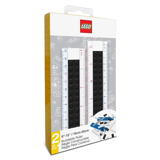 LEGO 52398-1 Buildable Ruler (Black)