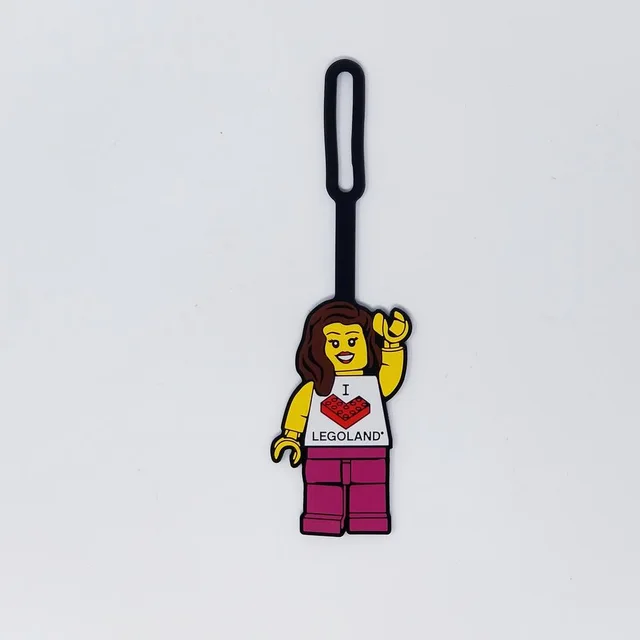 LEGO 52636-1 I [Heart] LEGOLAND Bag Tag (Female)