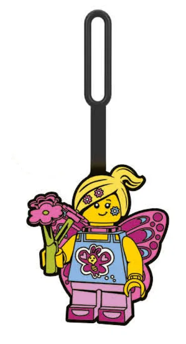 LEGO 52853-1 Butterfly Girl Bag Tag