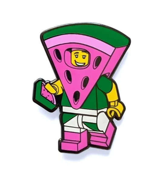 LEGO 53136-1 Watermelon Guy Snap Button