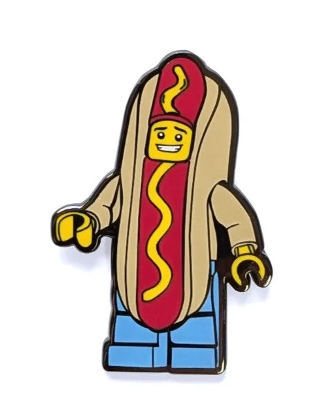 LEGO 53141-1 Hot Dog Man Snap Button