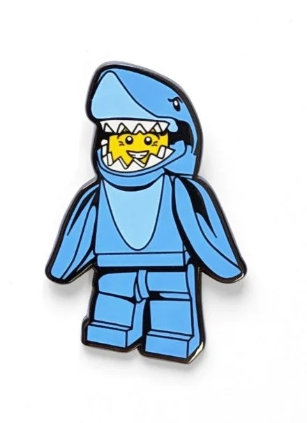 LEGO 53151-1 Shark Suit Guy Snap Button