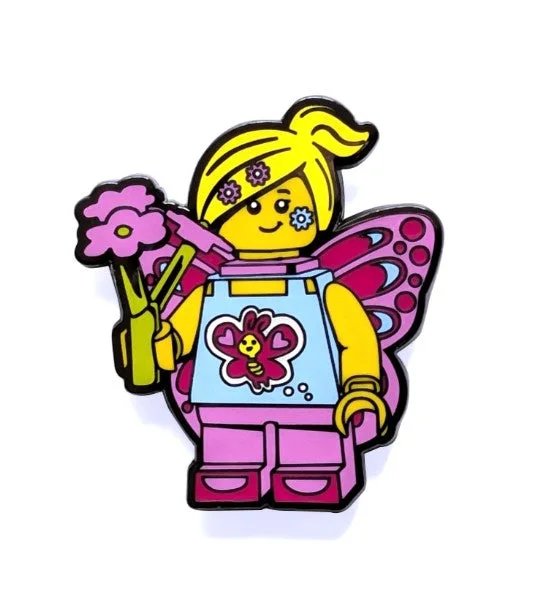 LEGO 53167-1 Butterfly Girl Snap Button