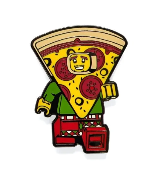 LEGO 53189-1 Pizza Guy Snap Button