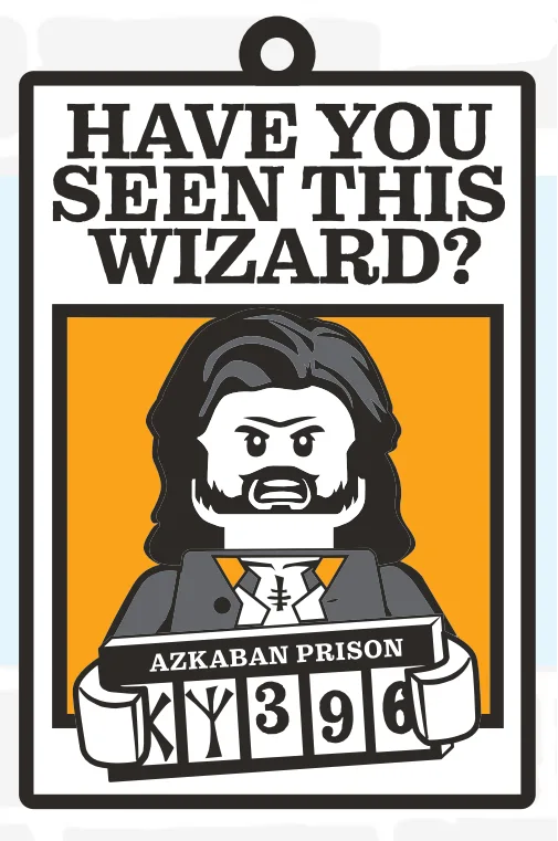 LEGO 53245-1 Wanted Siruis Black Magnet