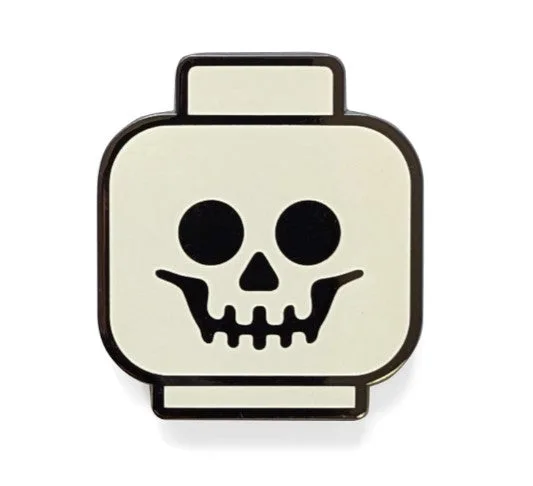 LEGO 53318-1 Skeleton Head Snap Button