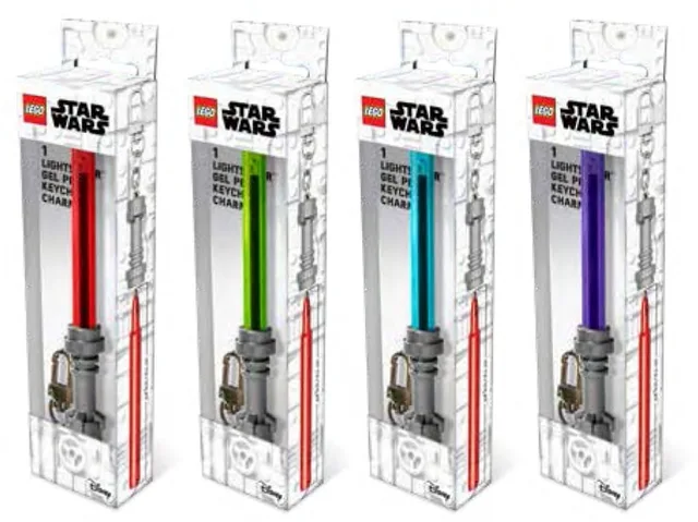 LEGO 53509-1 Lightsaber Gel Pen with Clip (All Colors)