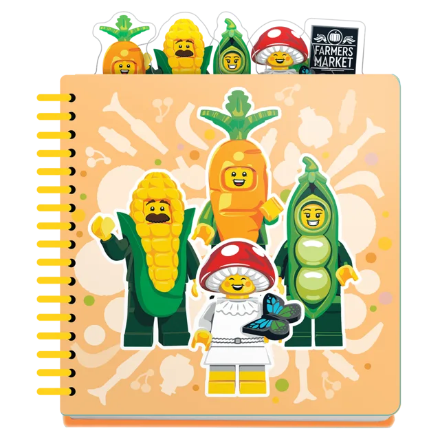 LEGO 53596-1 Farmers Market Tab Notebook
