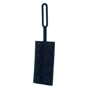 LEGO 53654-1 Black Brick Luggage Tag