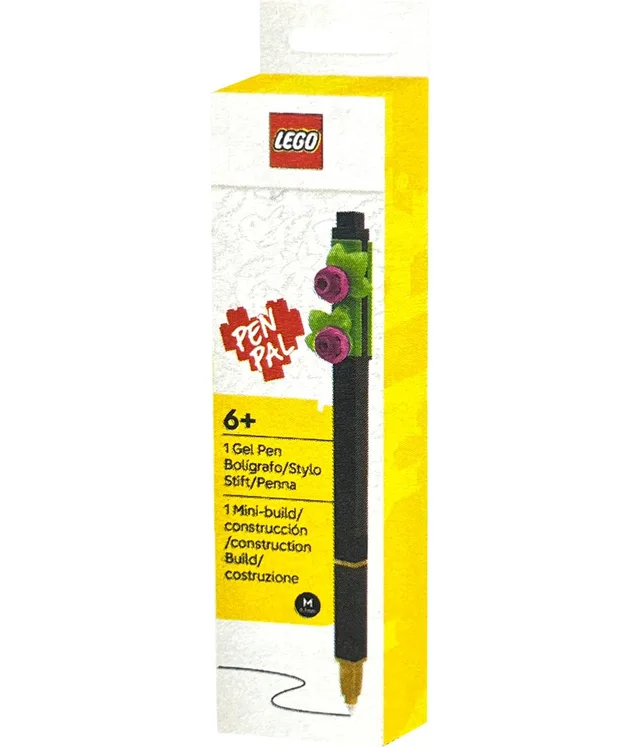 LEGO 53668-1 Pen Pal Gel Pen with Botanicals Mini-Build (Bright Purple)