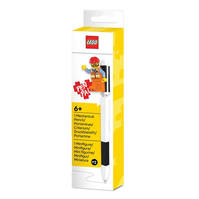 LEGO 53705-1 Pen Pal Mechanical Pencil with Construction Worker Minifigure
