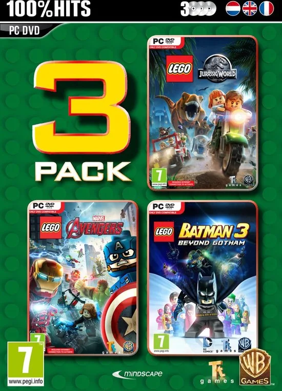 LEGO 5390102520823-1 PC Games 3 Pack