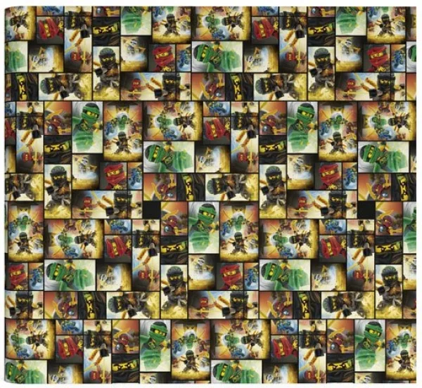 LEGO 5410574466679-1 Ninjago Master Wu Wrapping Paper