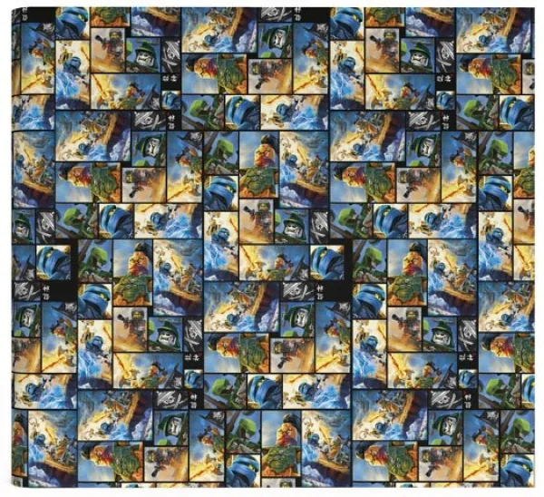 LEGO 5410574466686-1 Ninjago Lightning Battle Wrapping Paper