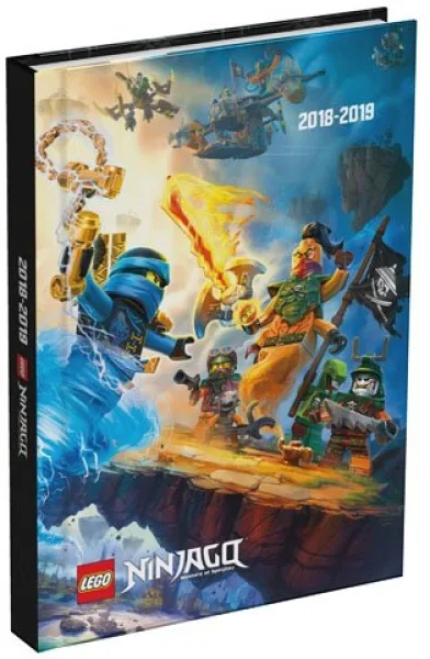 LEGO 5410574466808-1 Ninjago Lightning Battle 2018-2019 Diary