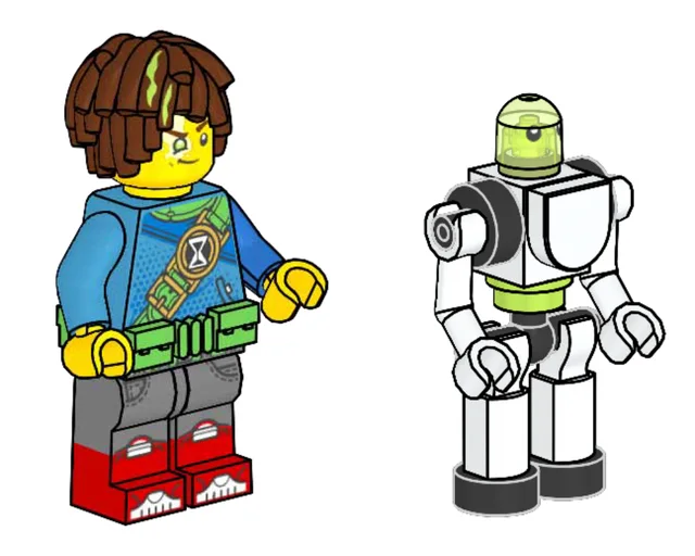 LEGO 552301-1 Mateo & Z-Blob