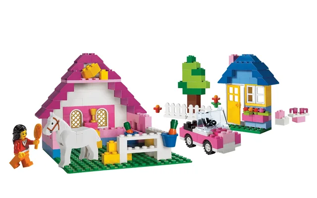 LEGO 5560-1 Large Pink Brick Box