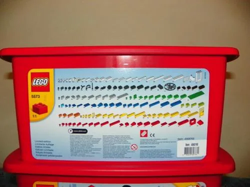 LEGO 5573-2 Build & Play [Red Tub]