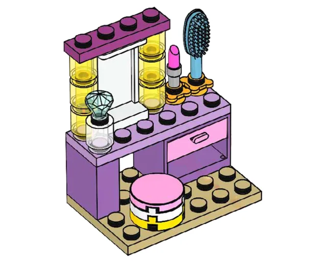 LEGO 561502-1 Dressing Table