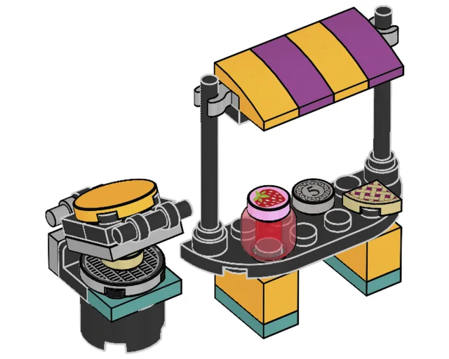 LEGO 561905-1 Andrea's Waffle Booth