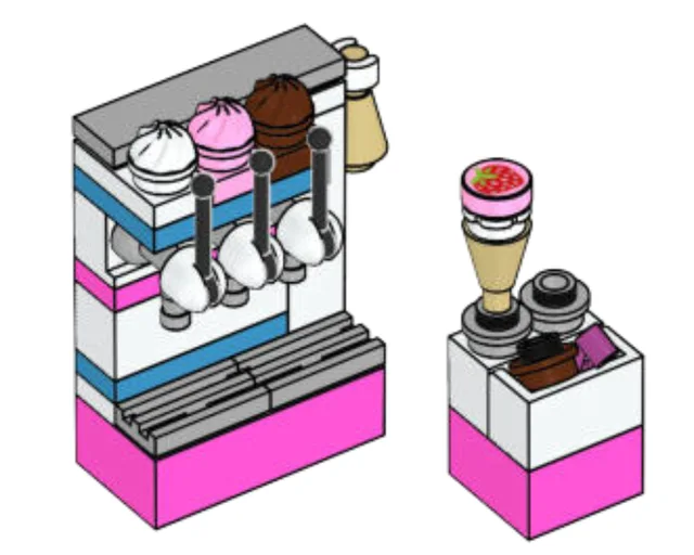 LEGO 561907-1 Olivia's Ice Cream Machine