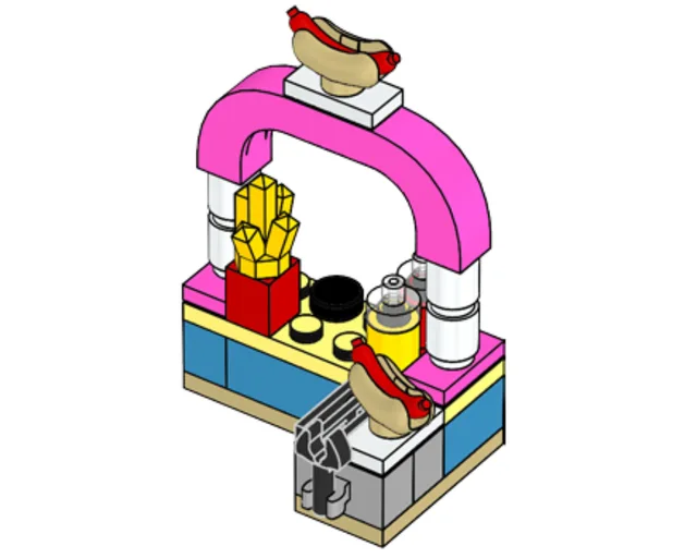 LEGO 562002-1 Olivia's Snack Stand