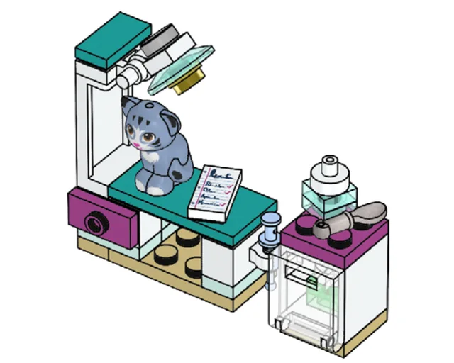 LEGO 562003-1 Kitty Chico at Vets
