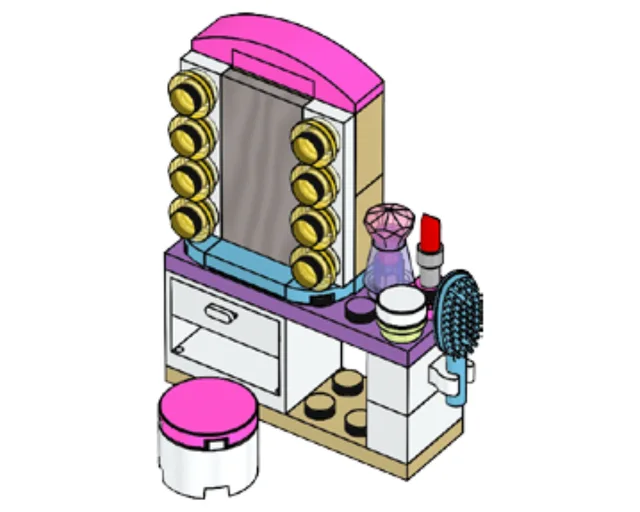 LEGO 562005-1 Dressing Table
