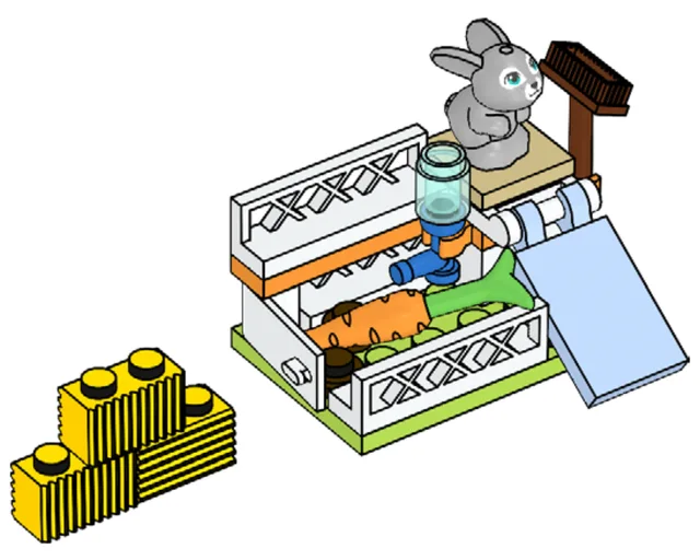 LEGO 562202-1 Baby Bunny Playpen