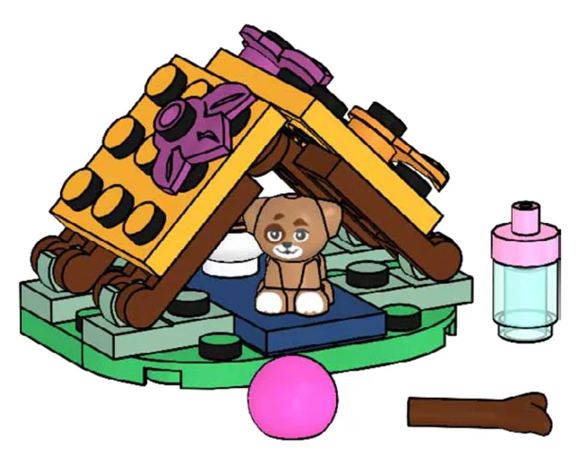 LEGO 562303-1 Puppy's Doghouse