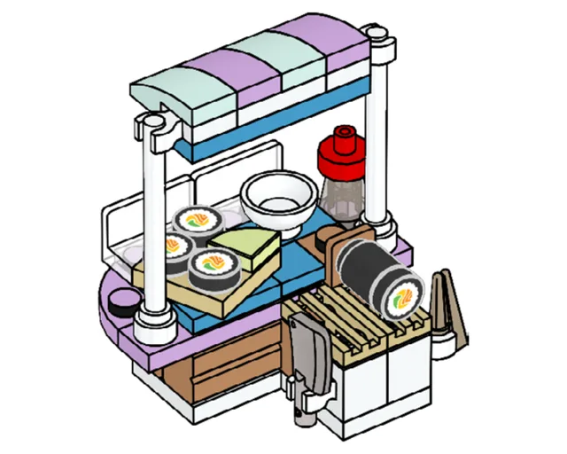 LEGO 562305-1 Sushi stand