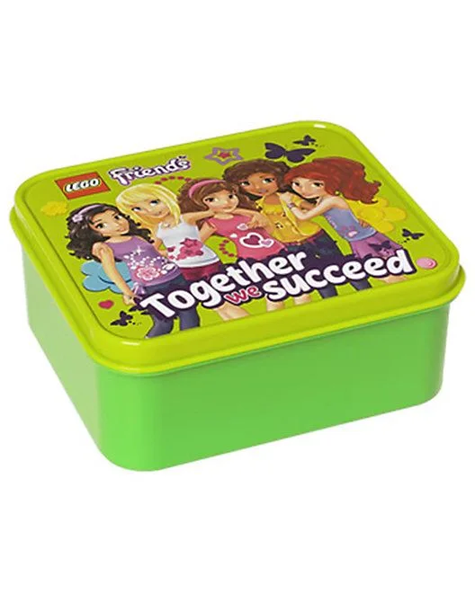 LEGO 5707672405014-1 Friends Together We Succeed Lunch Box - Green