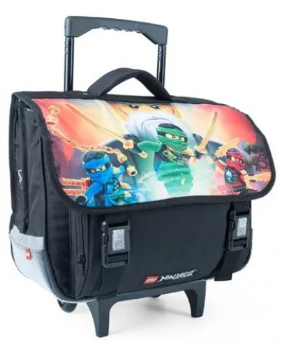LEGO 5711013052522-1 Ninjago Master Wu School Bag Trolley