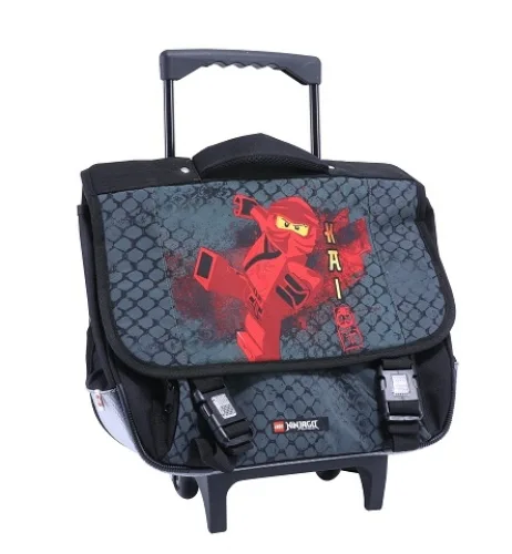 LEGO 5711013074289-1 Ninjago Dragon Master Kai School Bag Trolley