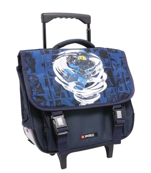 LEGO 5711013074340-1 Ninjago Spinjitzu Jay School Bag Trolley