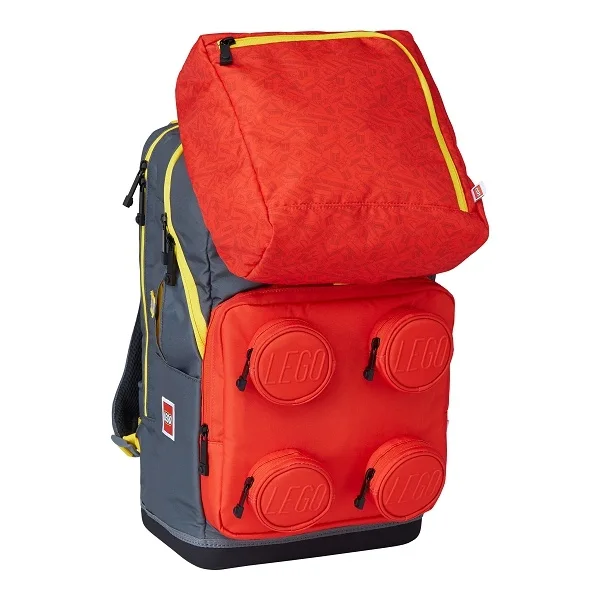 LEGO 5711013098629-1 Red Signature Maxi Plus Backpack with Gym Bag