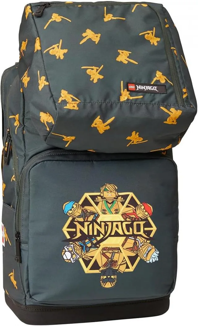 LEGO 5711013105242-1 Ninjago Golden Team Backpack with Gym Bag