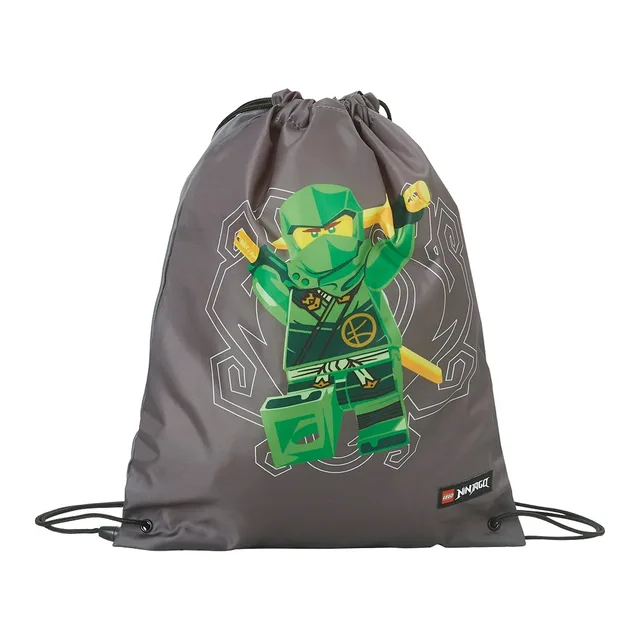 LEGO 5711013133115-1 Ninjago Green Gym Bag