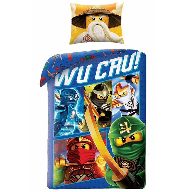 LEGO 5902729040419-1 Ninjago Wu Cru Duvet Set