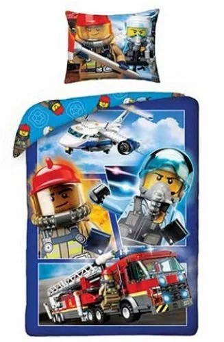 LEGO 5902729045087-1 City Fire Duvet Set