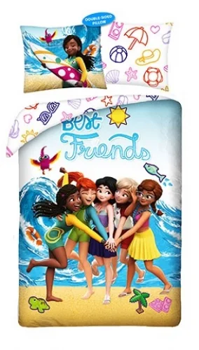 LEGO 5902729045469-1 Friends Duvet Set
