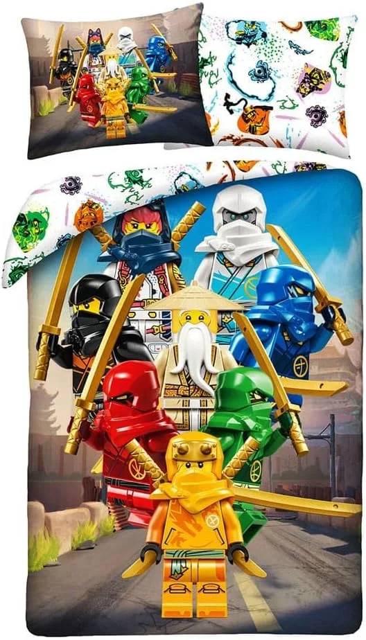 LEGO 5904209617876-1 Ninjago Dragons Rising Duvet Set