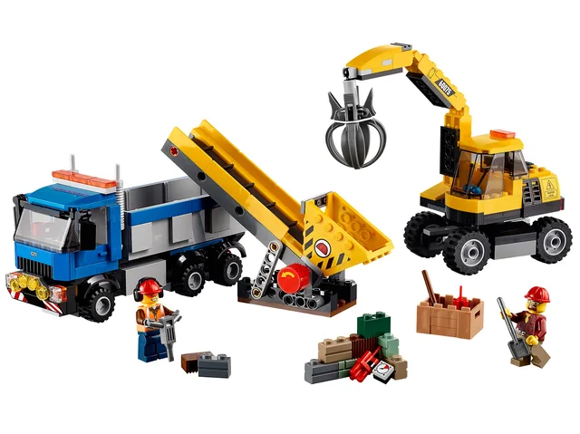 LEGO 60075-1 Excavator and Truck