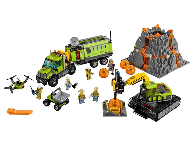 LEGO 60124-1 Volcano Exploration Base