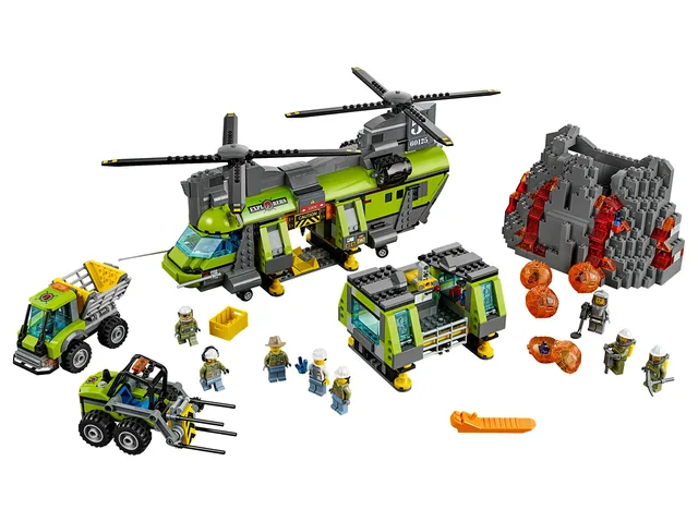 LEGO 60125-1 Volcano Heavy-Lift Helicopter